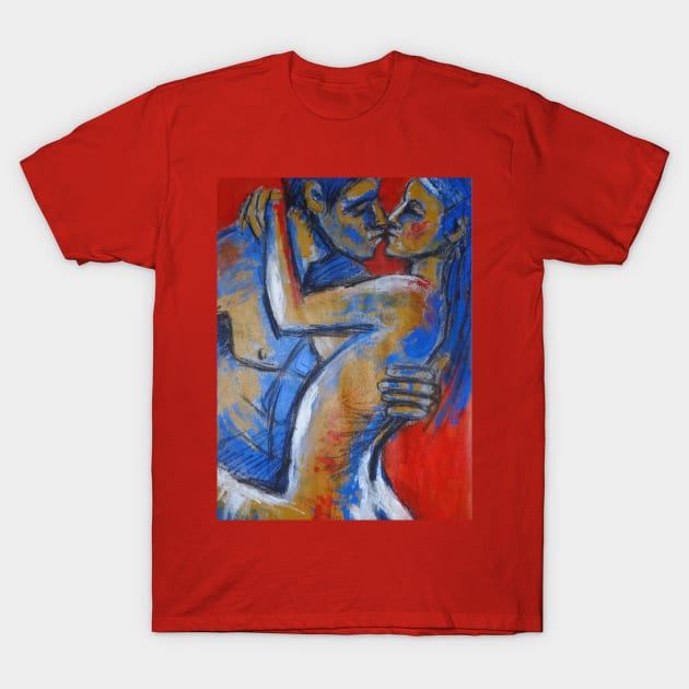 Lovers - Hot Summer Love T-Shirt by CarmenT